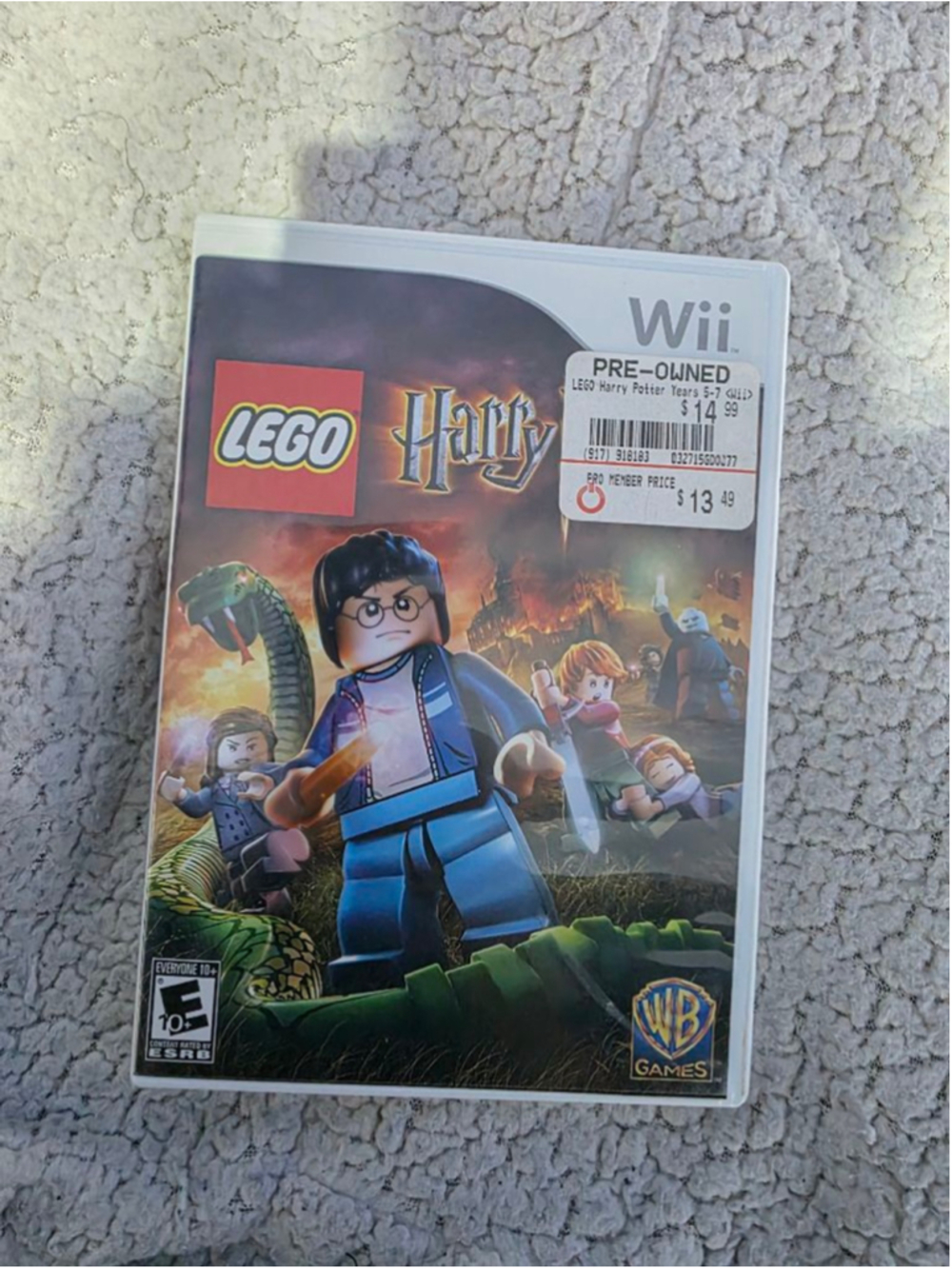 Warner Bros. LEGO Harry Potter Wii Video Game One Size White Red